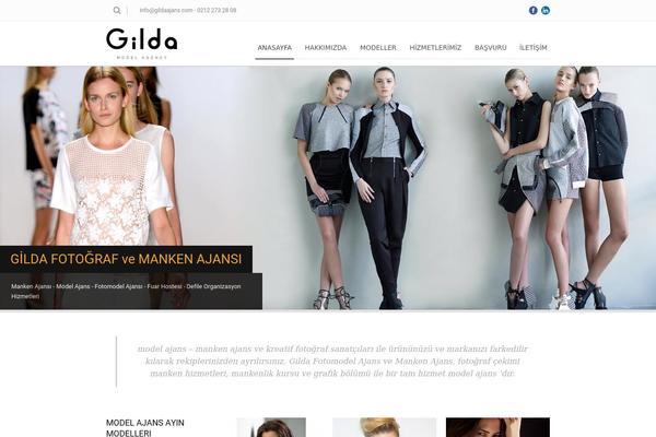 Maxima theme site design template sample