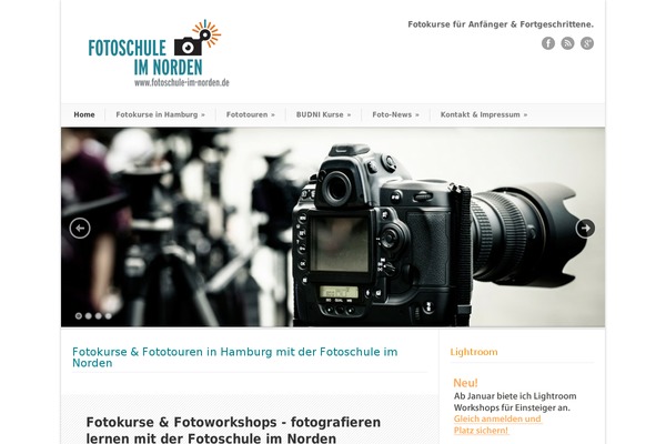 fotoschule-im-norden.de site used Modernize v3