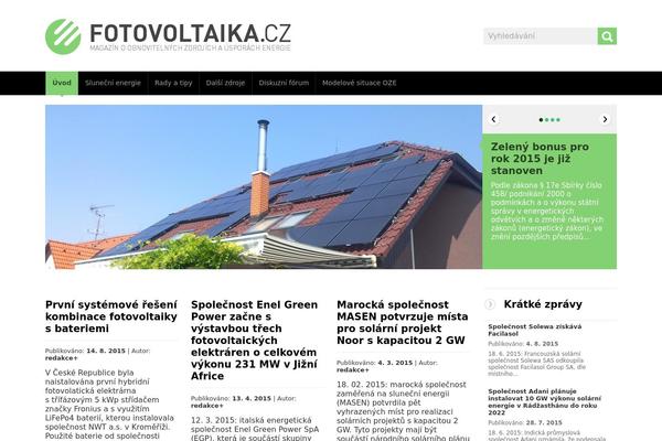 fotovoltaika.cz site used Fotovoltaika_cz