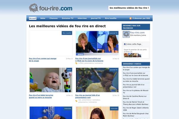 fou-rire.com site used Snapshot