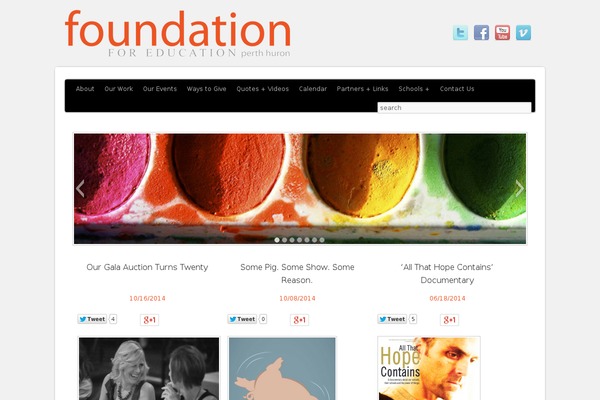 foundationforeducation.ca site used Foundation