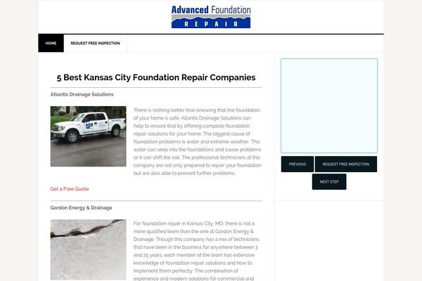 News Pro theme site design template sample