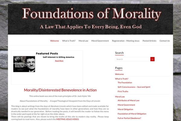 Spacious theme site design template sample