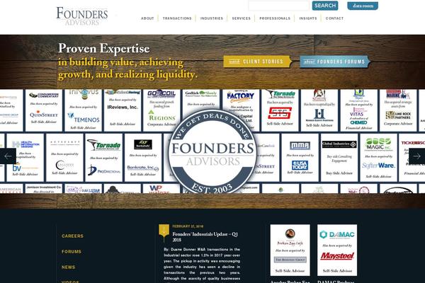 foundersib.com site used Founders