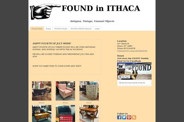 foundinithaca.com site used Found2