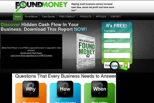 foundmoneycfo.com site used Foundmoney