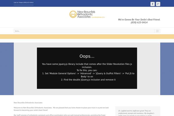 Avada theme site design template sample