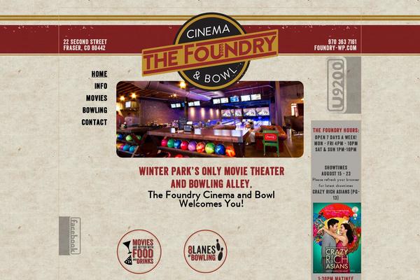 Foundry theme site design template sample