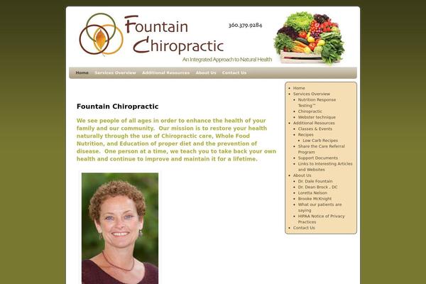 fountainchiropractic.info site used Weaver II