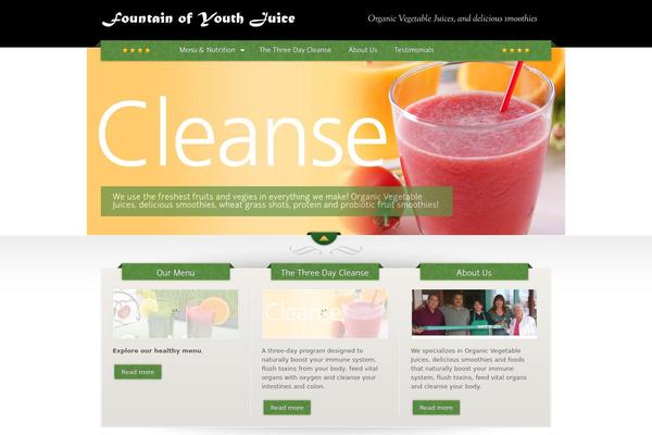 The Restaurant theme site design template sample