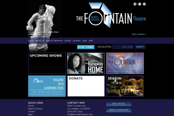 fountain WordPress theme, websites list used fountain theme fountain theme websites examples