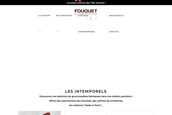 fouquet.fr site used Dolcino