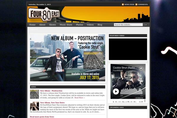 four80east.com site used Audioman-pro