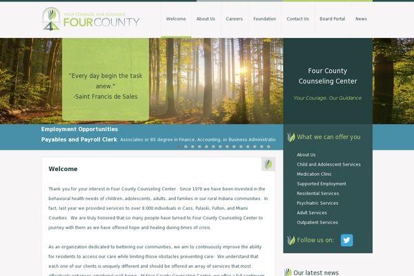 fourcounty.org site used Fourcounty