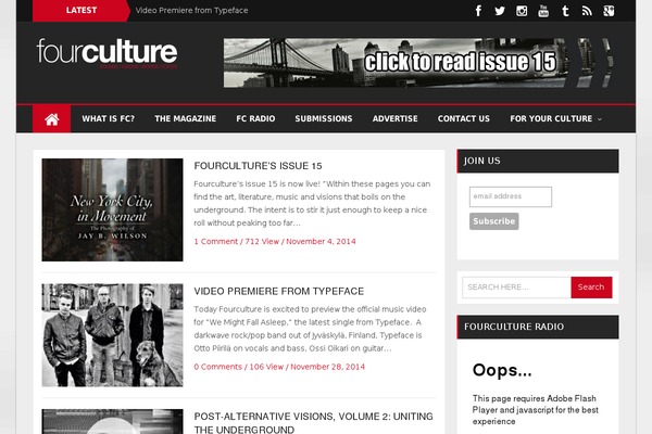 Bzine theme site design template sample