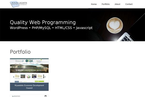 Genesis theme site design template sample