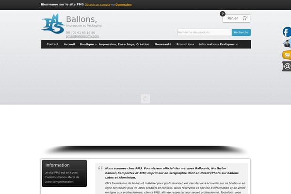 fournisseur-ballon-pms.com site used Pms