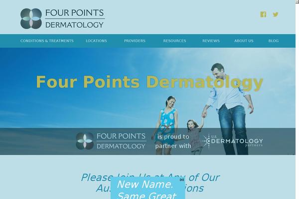 fourpointsdermatology.com site used Usdermcare