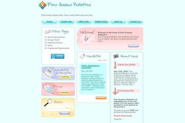 fourseasonspediatrics.com site used Fsp