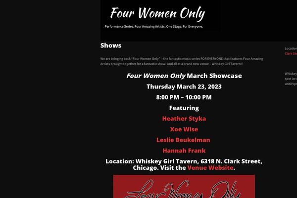 fourwomenonly.org site used Music-club-lite