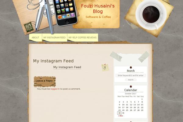 Desk Mess Mirrored theme site design template sample