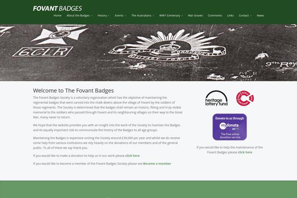 Divi theme site design template sample