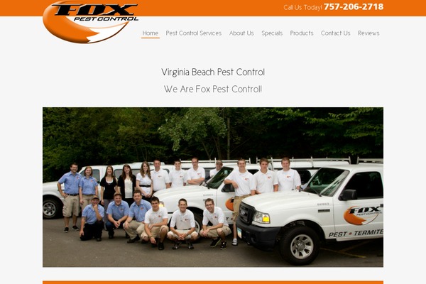 fox-pest-va.com site used Foxpest