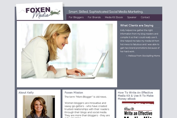 foxenmedia.com site used Prose