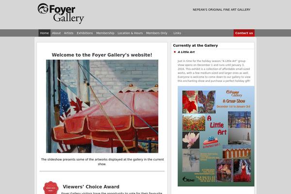 Suffusion theme site design template sample