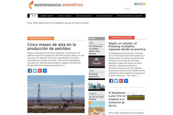 frackingargentina.org site used Energia