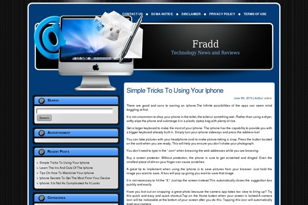 fradd.net site used Email_wp_theme