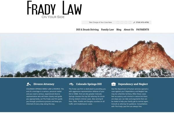 Lawyer theme site design template sample