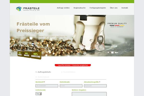 Impreza theme site design template sample