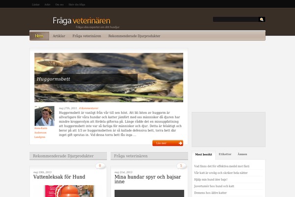 fraga-veterinaren.se site used Community