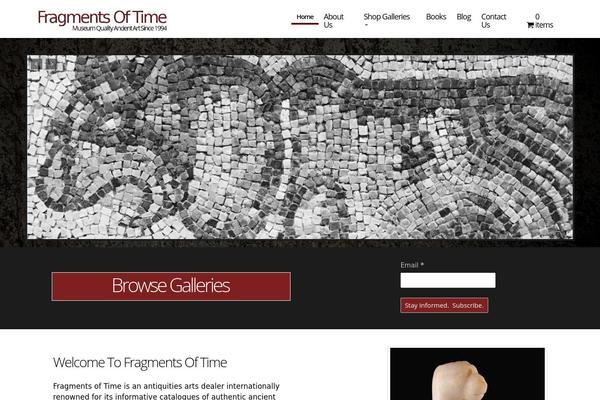 Twenty Fifteen theme site design template sample
