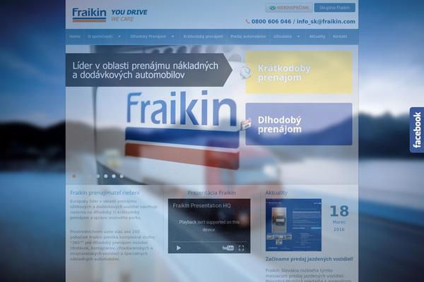 fraikin.sk site used Fraikin