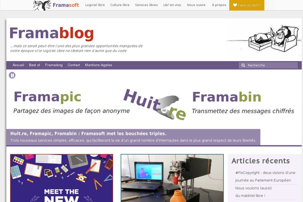 framablog.org site used Framavirtue