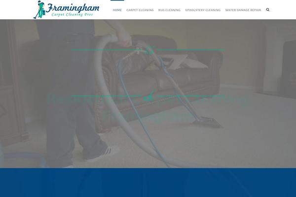 Jupiter theme site design template sample