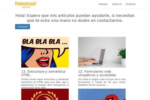 francastillo.com site used Fcds