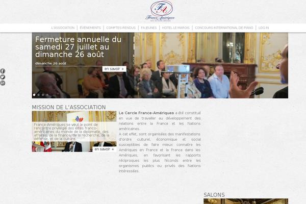 france-ameriques.org site used Fa-cybel