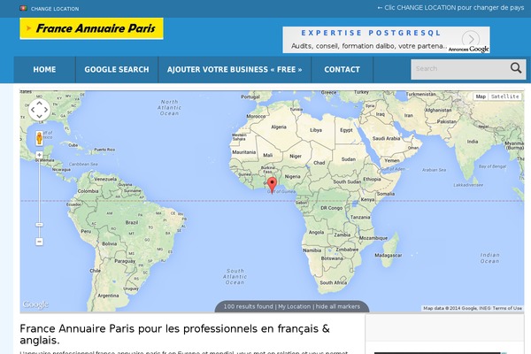 france-annuaire-paris.fr site used Dt