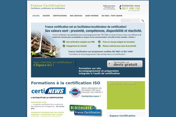 france-certification.com site used Simplebusiness_v1_1