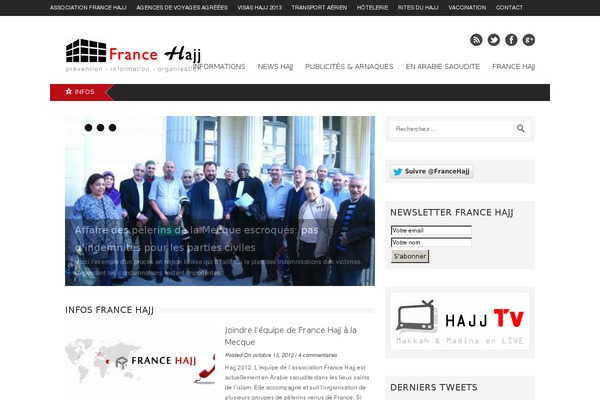 france-hajj.fr site used Hajj-perlerinage