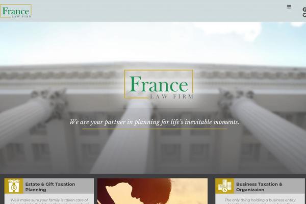 Avada theme site design template sample
