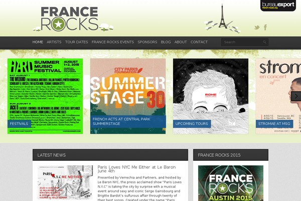 francerocks.com site used Replay