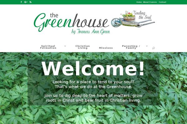 francesanngreen.com site used Greenhouse