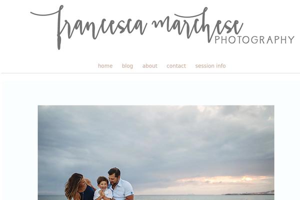 Prophoto4 theme site design template sample