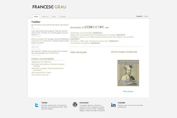 francescgrau.com site used Fgrau