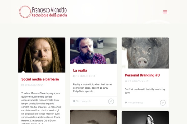 francescovignotto.net site used Bigfoot