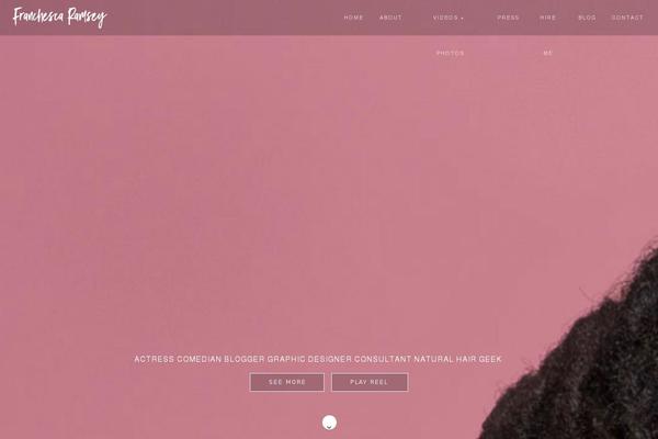 Knead theme websites examples